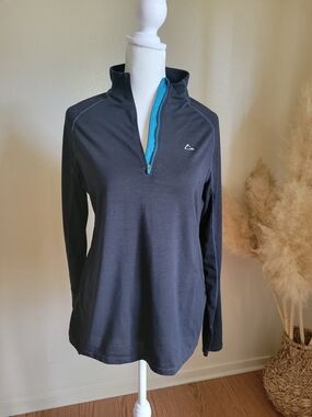 Paradox Merino Wool Blend 1/4 zip Women’s Sz M DriRelease Hike Outdoor Adventure